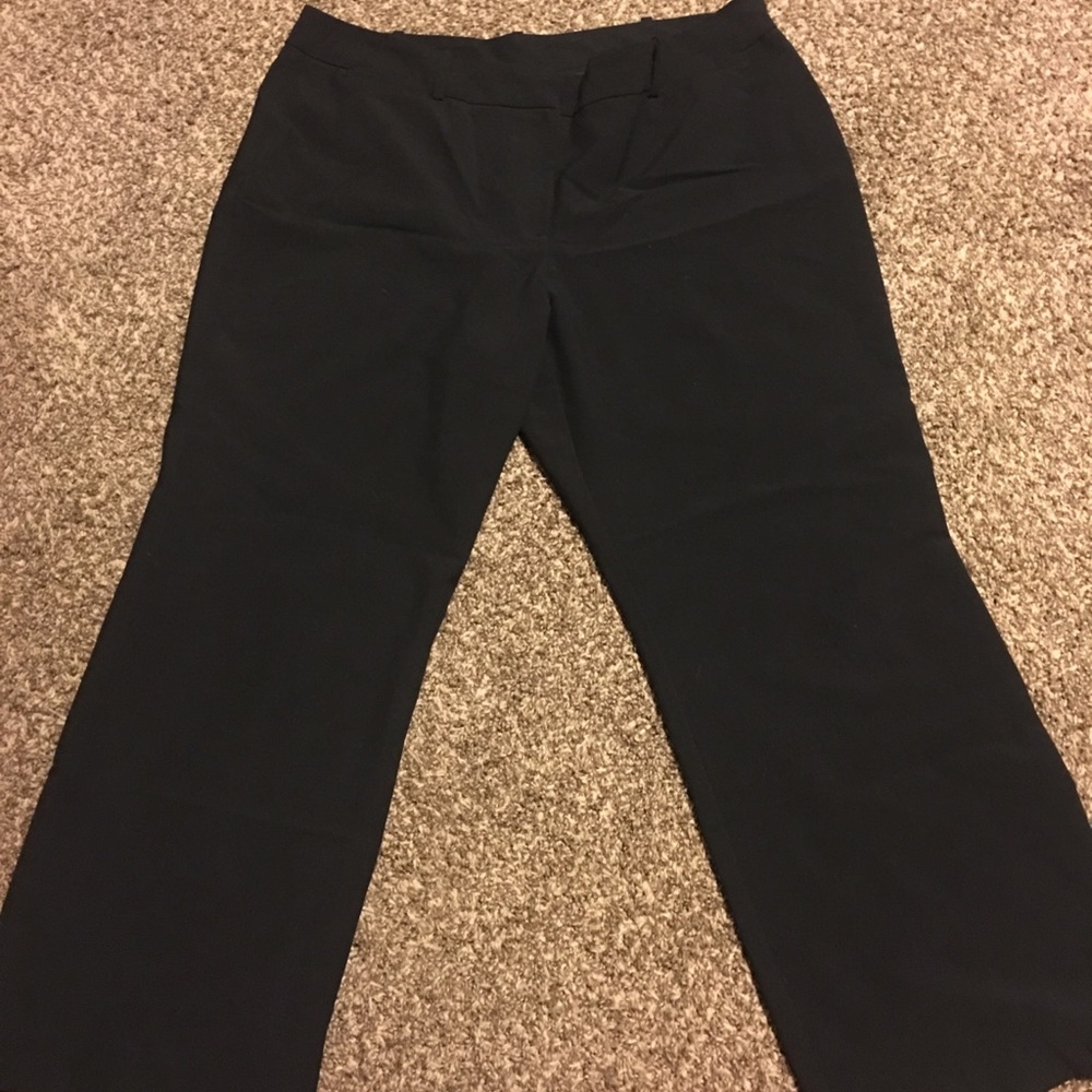 BLACK WORK PANTS